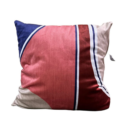 Whole look of the multicolored cushion cover