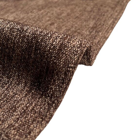 A side of the chocolate brown and light brown khaddar placemats